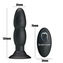 Pretty Love Plug Vibrant Extra Pleasure 13 x 3.5 cm